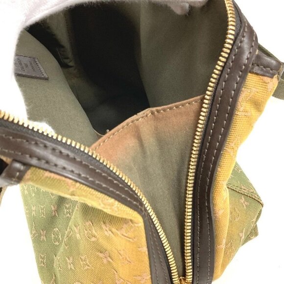 LOUIS VUITTON M92507 Monogram mini Sac Mary Kate Hand Bag Canvas khaki - Picture 13 of 16